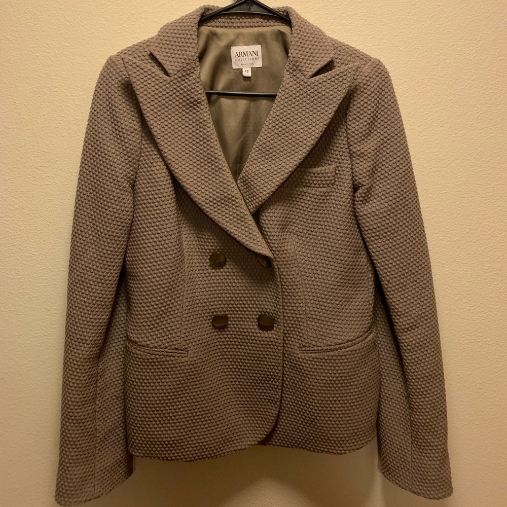 Authentic Armani Textured Blazer